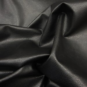 Black ‘PU’ Leather Looks like leather but has none of the properties of Real Leather