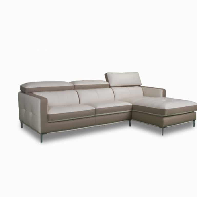 Chaise Lounge Leather S8228 Brisbane Devlin Lounges