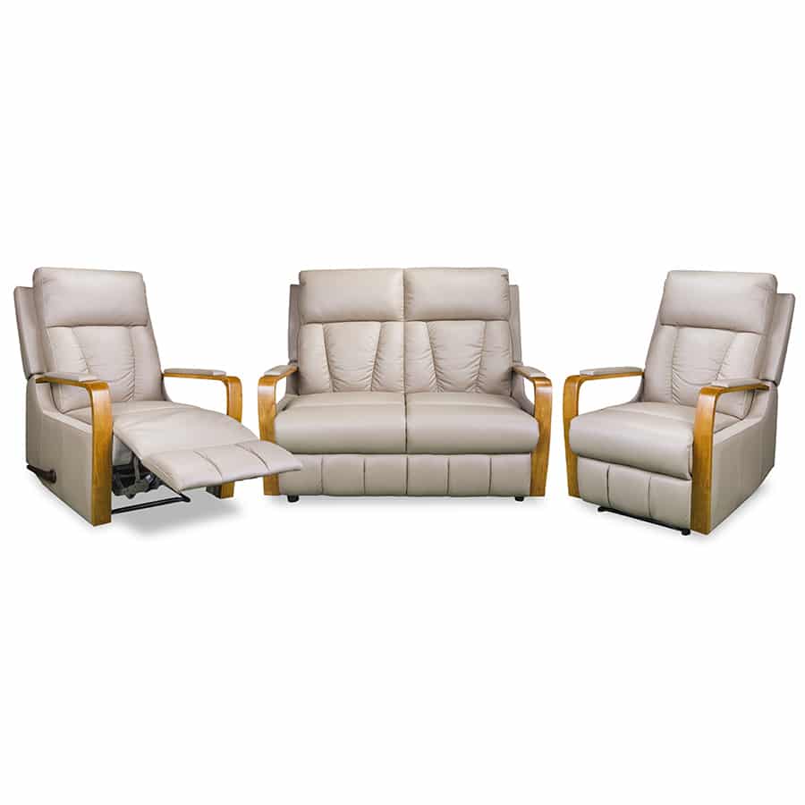 Small Reclining Sofas 3176 Brisbane, Leather Recliners For Small Spaces