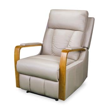 3176 recliner in cobblestone leather