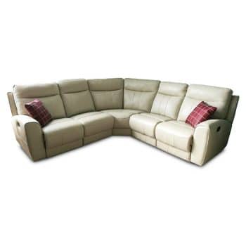 3180 corner recliner sofa in cappuccino leather