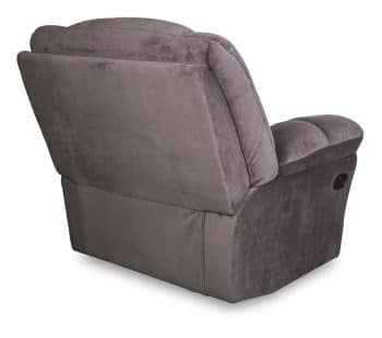 Turin Single Recliner in brown fabric