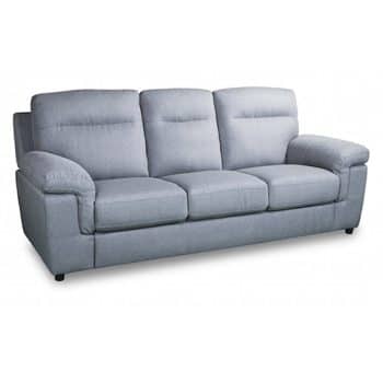 Siena 3 seater in blue fabric