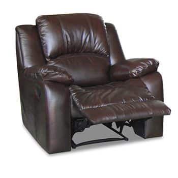 Luke recliner in 2T Brown leather