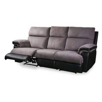 Catalina 3187 electric 3 seater recliner sofa Brisbane in fabric and leather