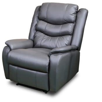 Opal two motor lift recliner black leather